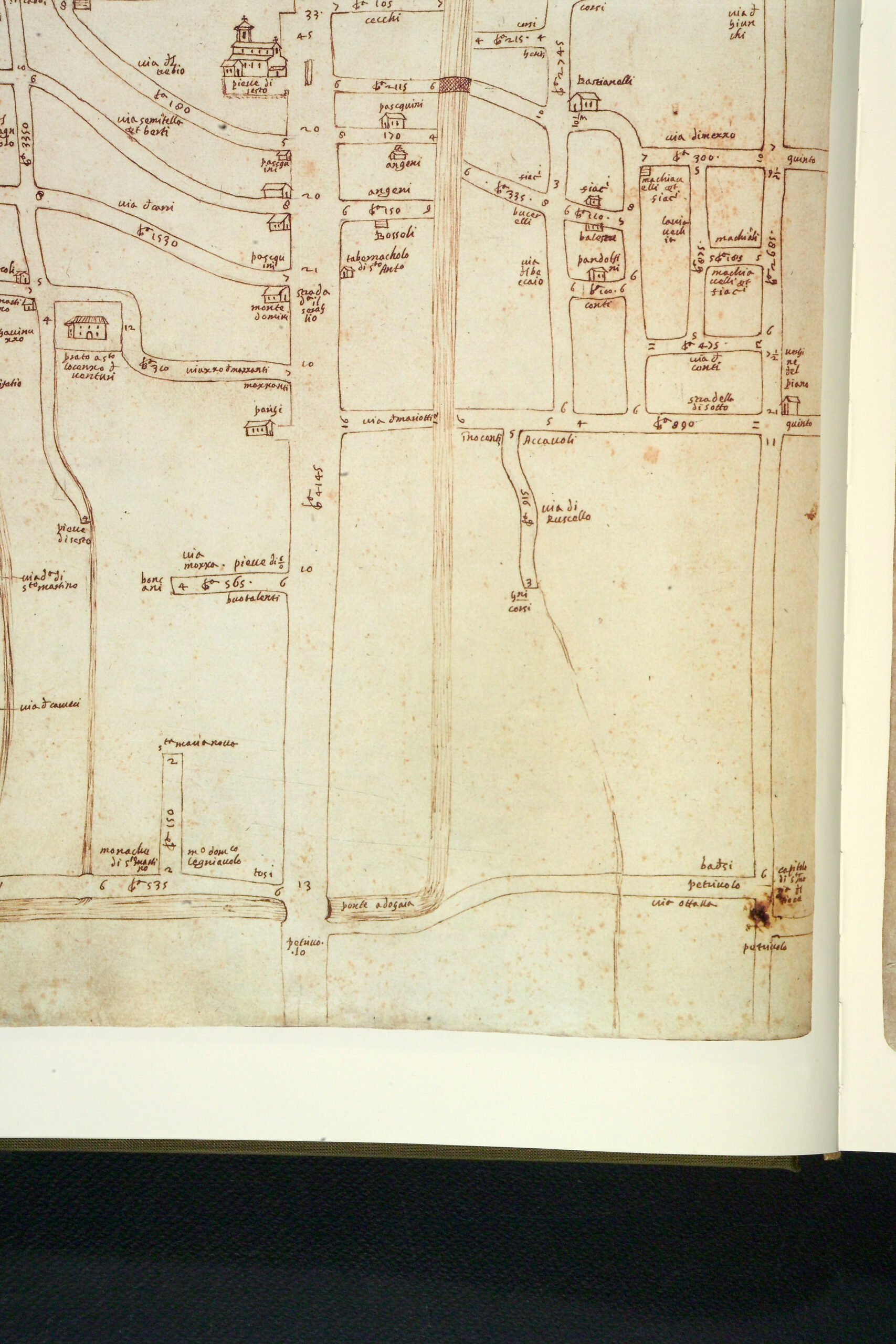 Piante di popoli e strade - M1_2 c 373 - part